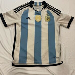 adidas Argentina Football Jersey 2022 World Cup